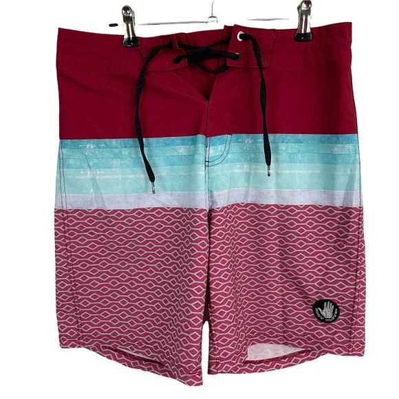 Body Glove Other - Body Glove | Men's Vapor Red Blue Swim Trunks 28